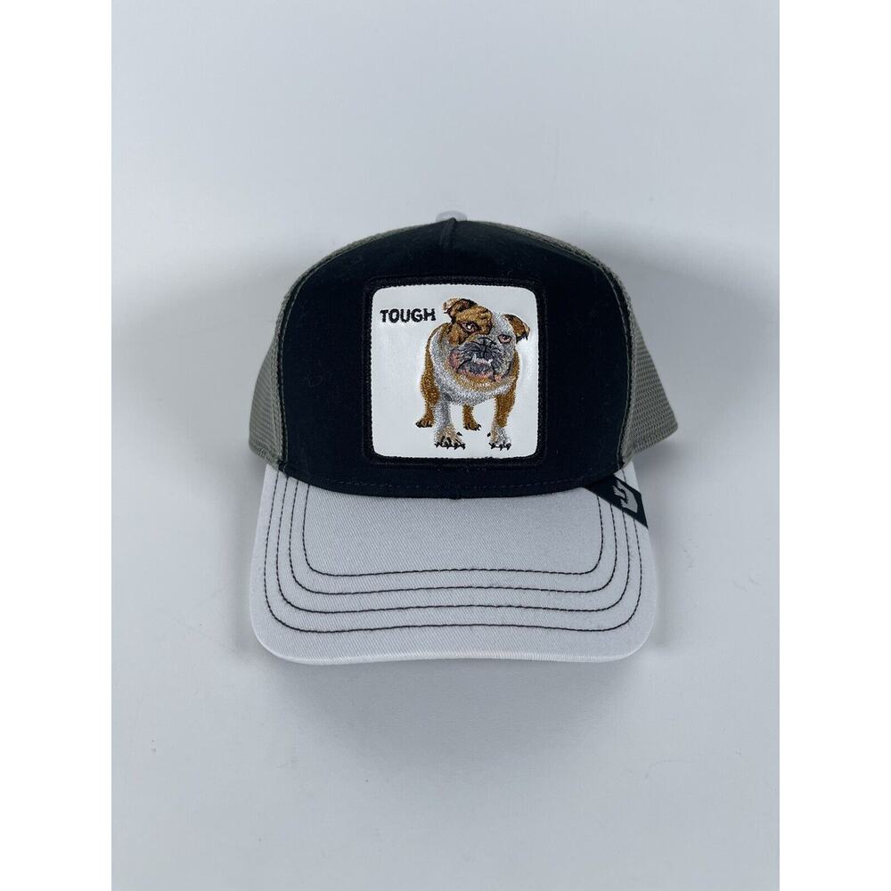 Goorin Bros The Farm SnapBack Trucker Hat Tough Bulldog NEW Authentic